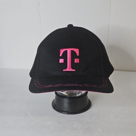 Black and Pink Logo Cap - Picture 1 of 7